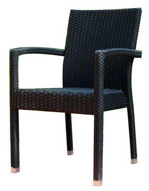 Saint Tropez Lehne Brown