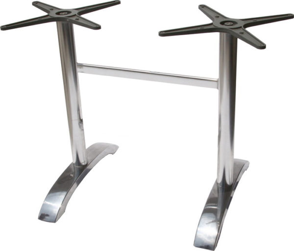 Genua Doppelt Silber - Barhocker & Stühle