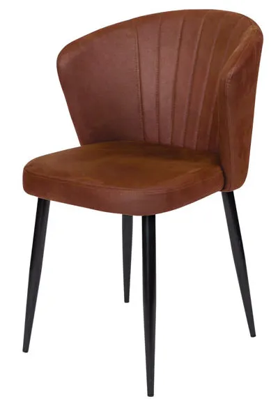 Stuhl Richmond Mikrofaser Cognac Stuhl Richmond Mikrofaser Cognac